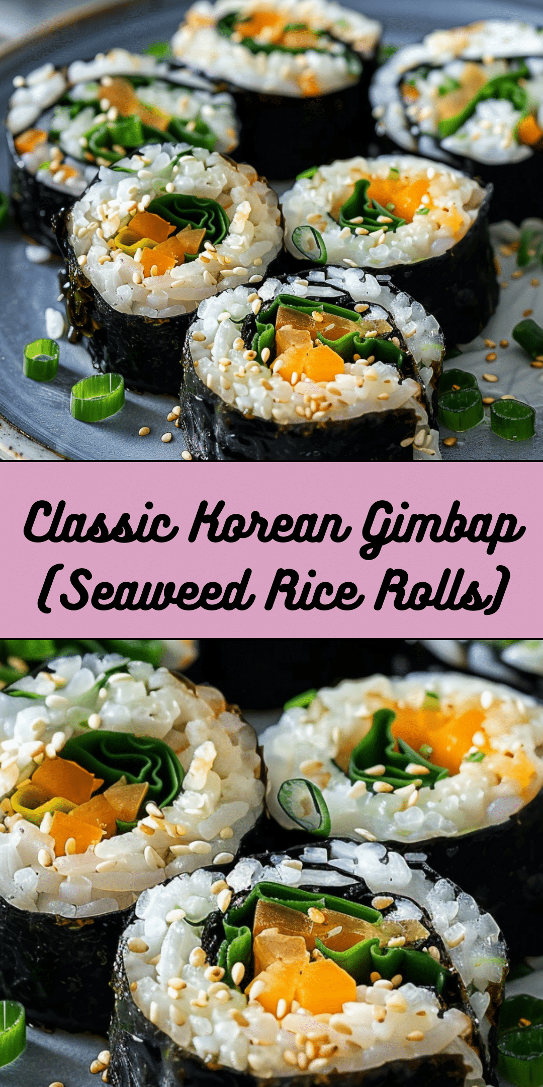 Corea Rice Classic Korean Gimbap (Seaweed Rice Rolls) - Cooking With Blog