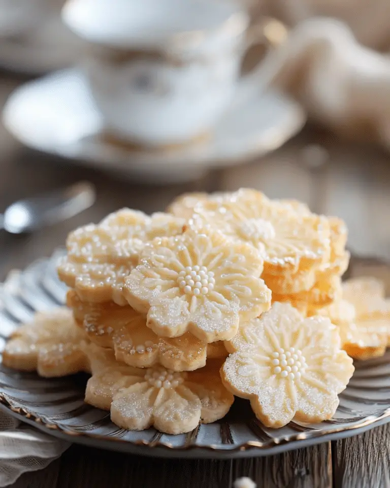 Cute Flower Sugar Cookies