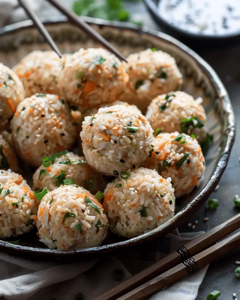 Easy Tuna Rice Balls