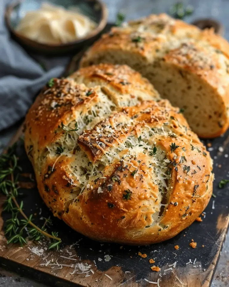 Garlic Parmesan Herb Bread