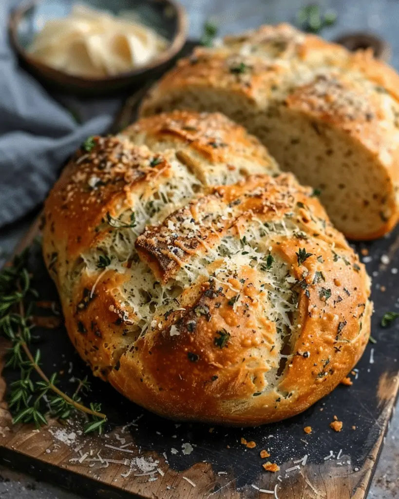 Garlic Parmesan Herb Bread