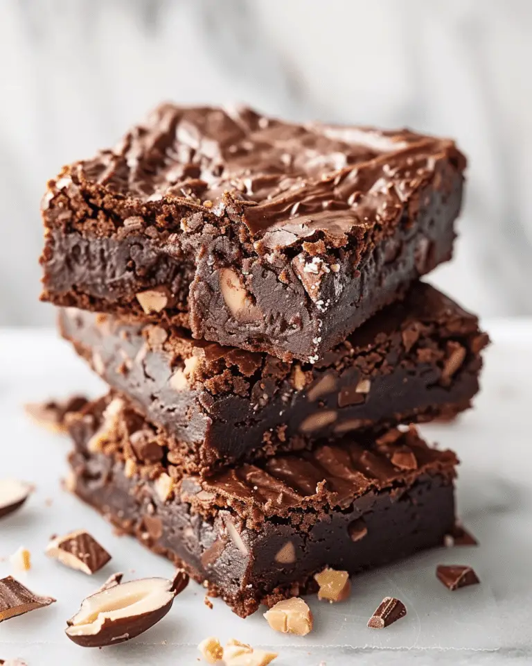 Gooey Fudgy Peanut Butter Brownies