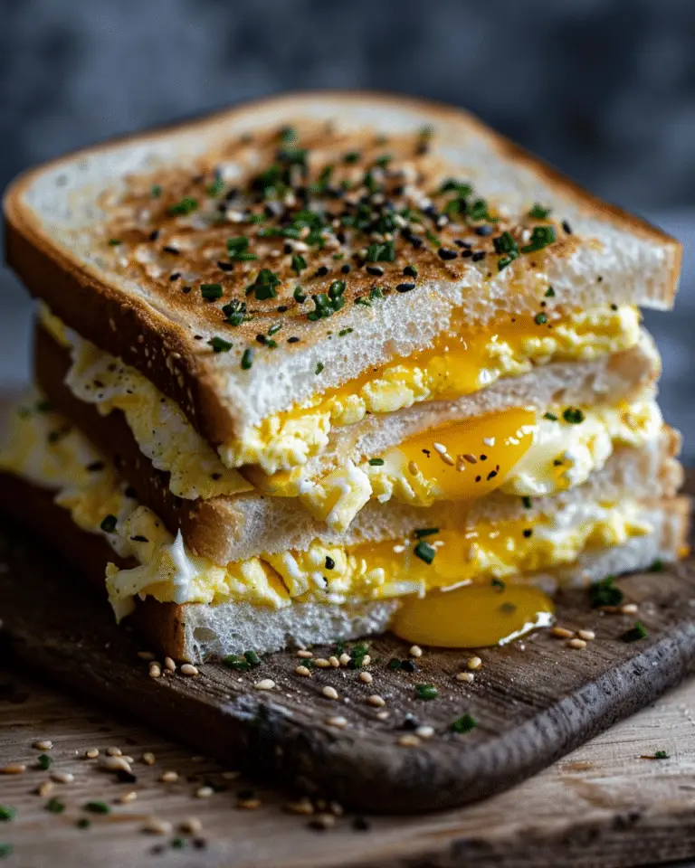 Japanese Egg Sandwich (Tamago Sando)