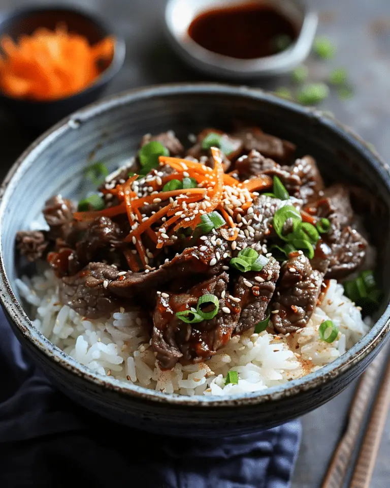 Korean Beef Bulgogi