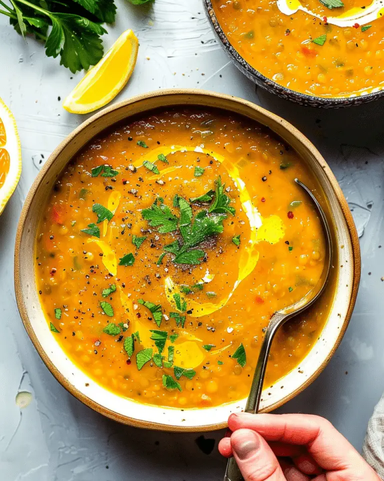 Lemon Lentil Soup