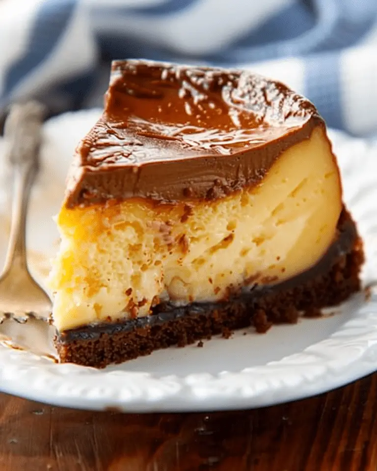 Magic Flan Cake (Chocoflan)