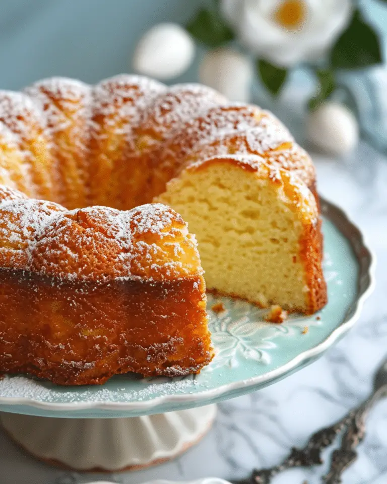 Melt‑In‑Your‑Mouth Polish Cake