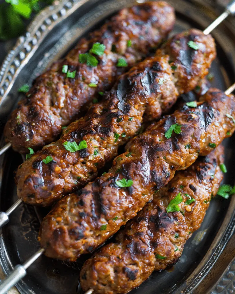 Middle Eastern Kofta Kebabs