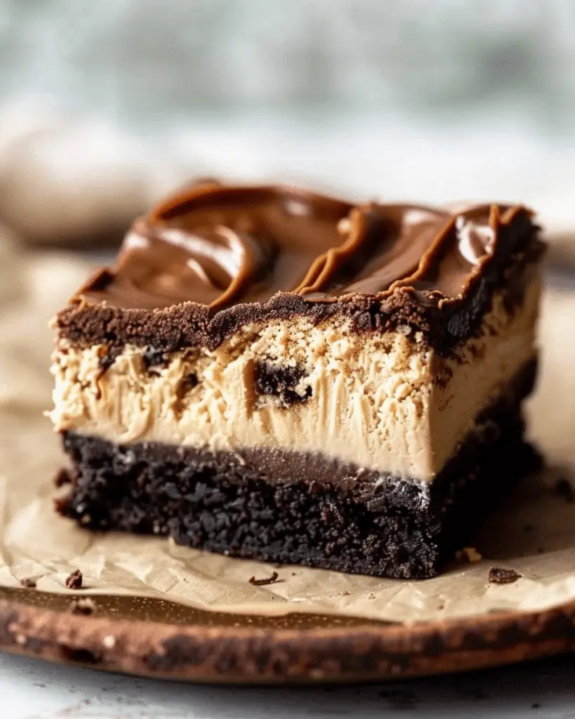Peanut Butter Cheesecake Brownies