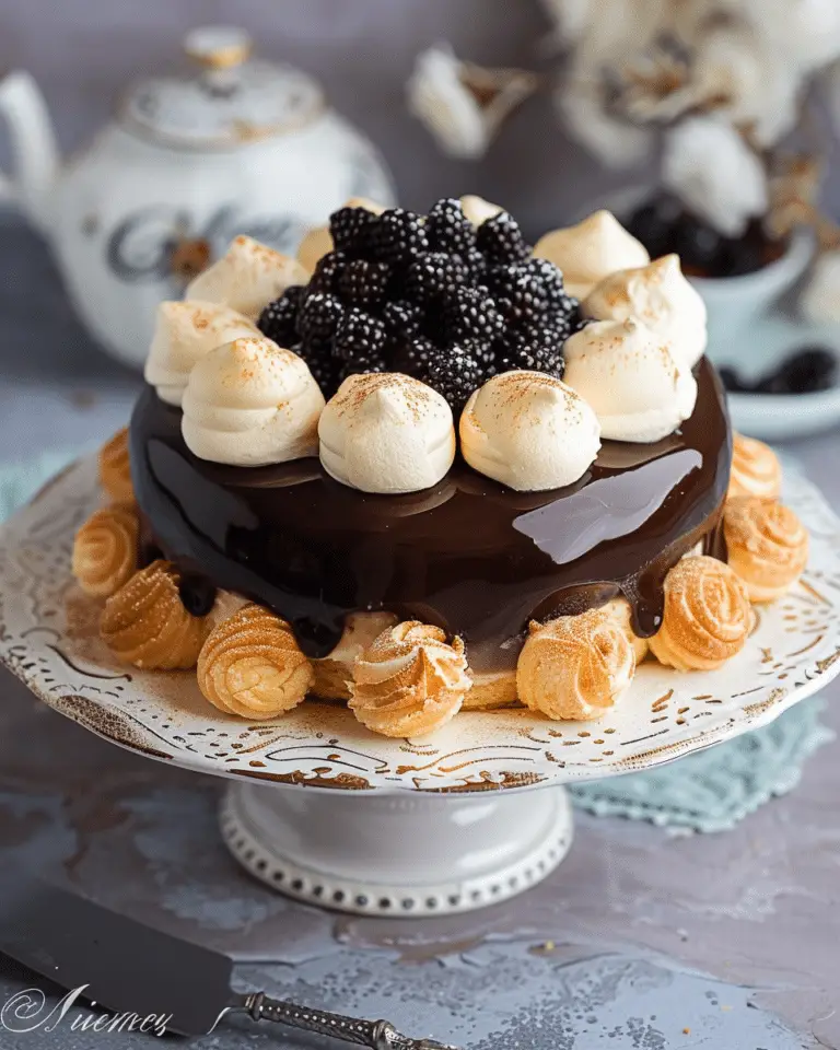 Profiterole Cake