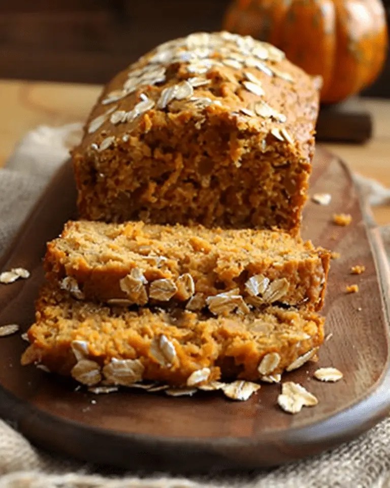 Pumpkin Oatmeal Bread