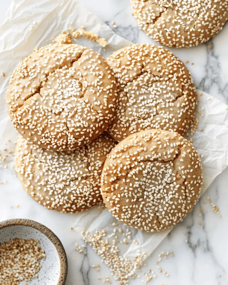 Sesame Honey Cookie Bliss