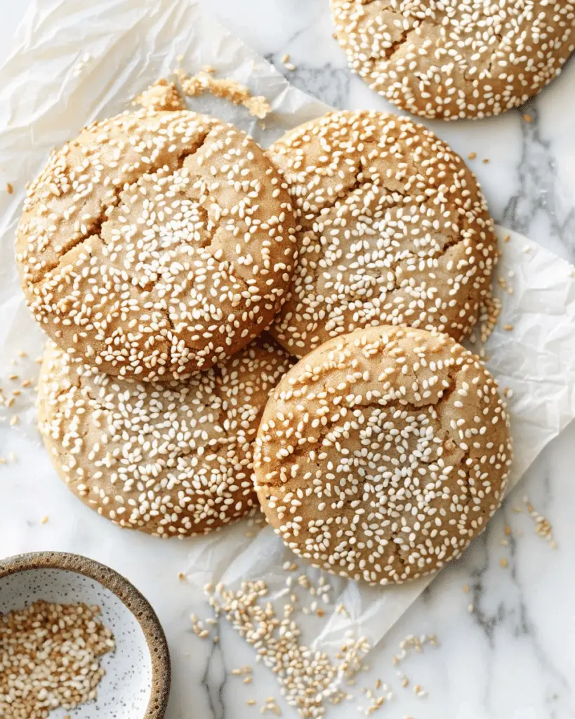 Sesame Honey Cookie Bliss
