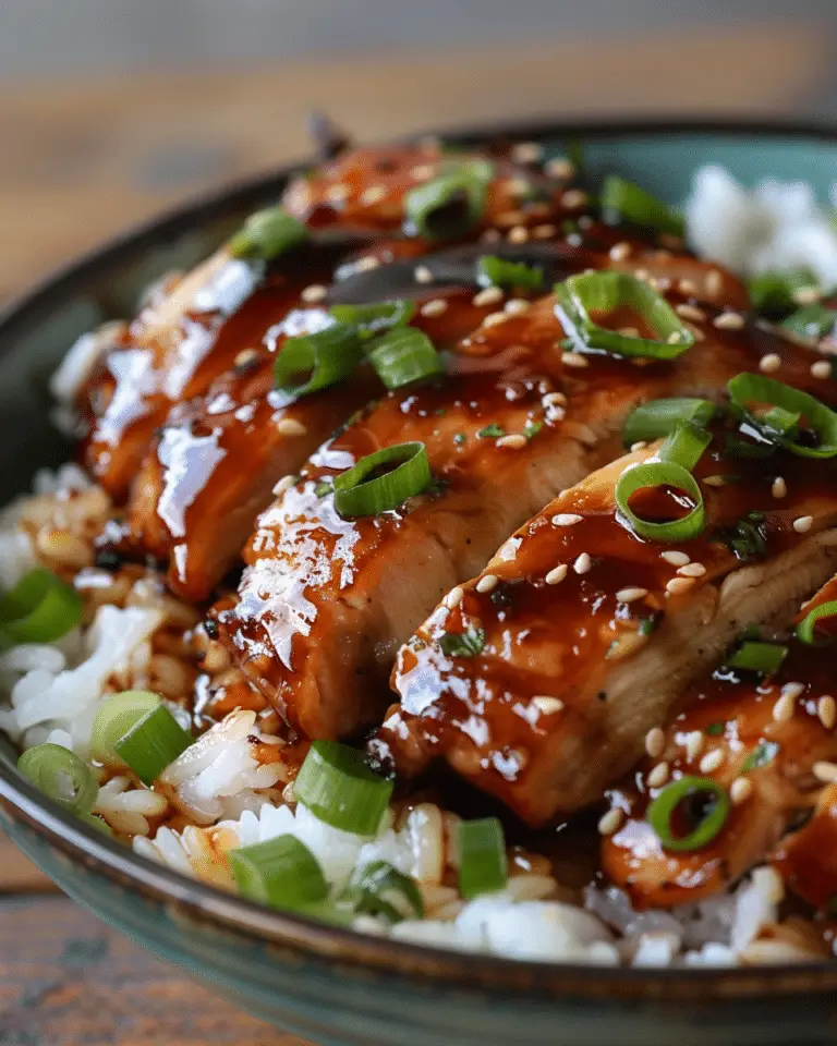 Sticky Teriyaki Chicken