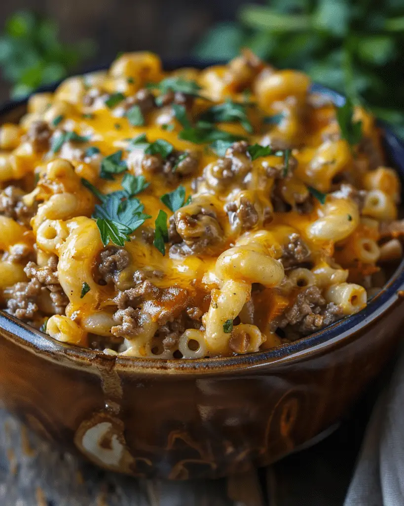 Cheeseburger Macaroni