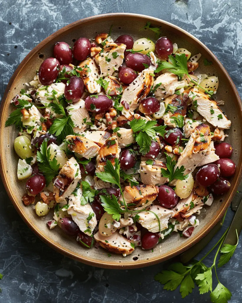 Chicken Salad with Grapes