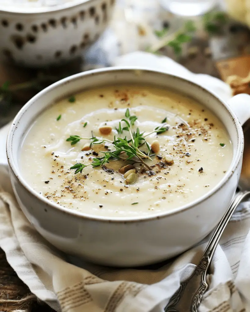 Cream of Cauliflower Soup