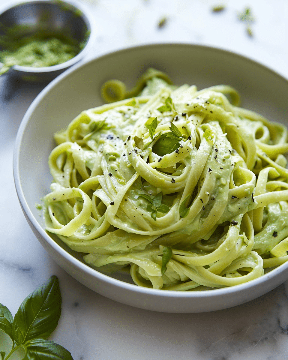 Creamy Avocado Pasta - Cooking With Blog