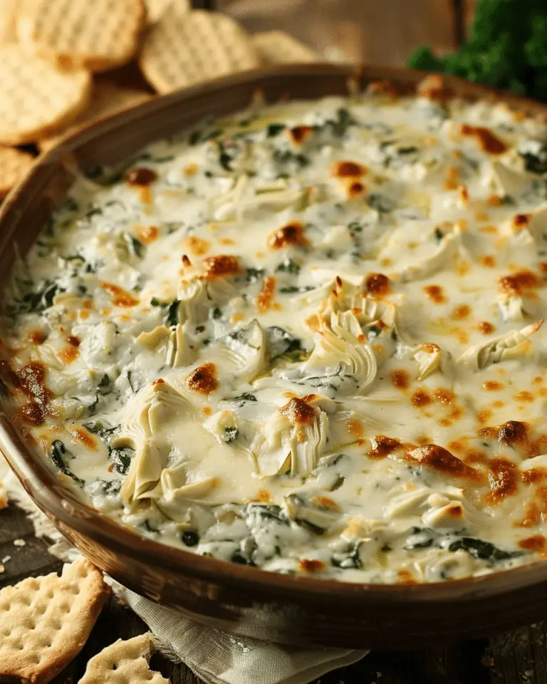 Crockpot Spinach Artichoke Dip