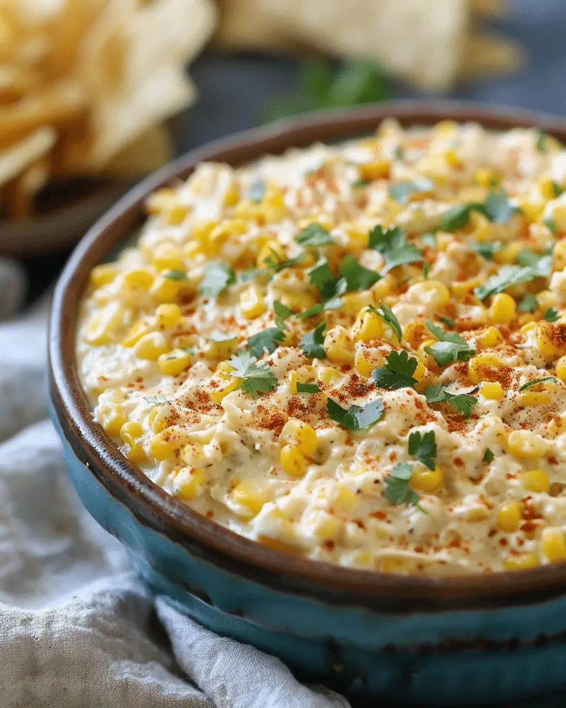 Crockpot Street Corn Dip