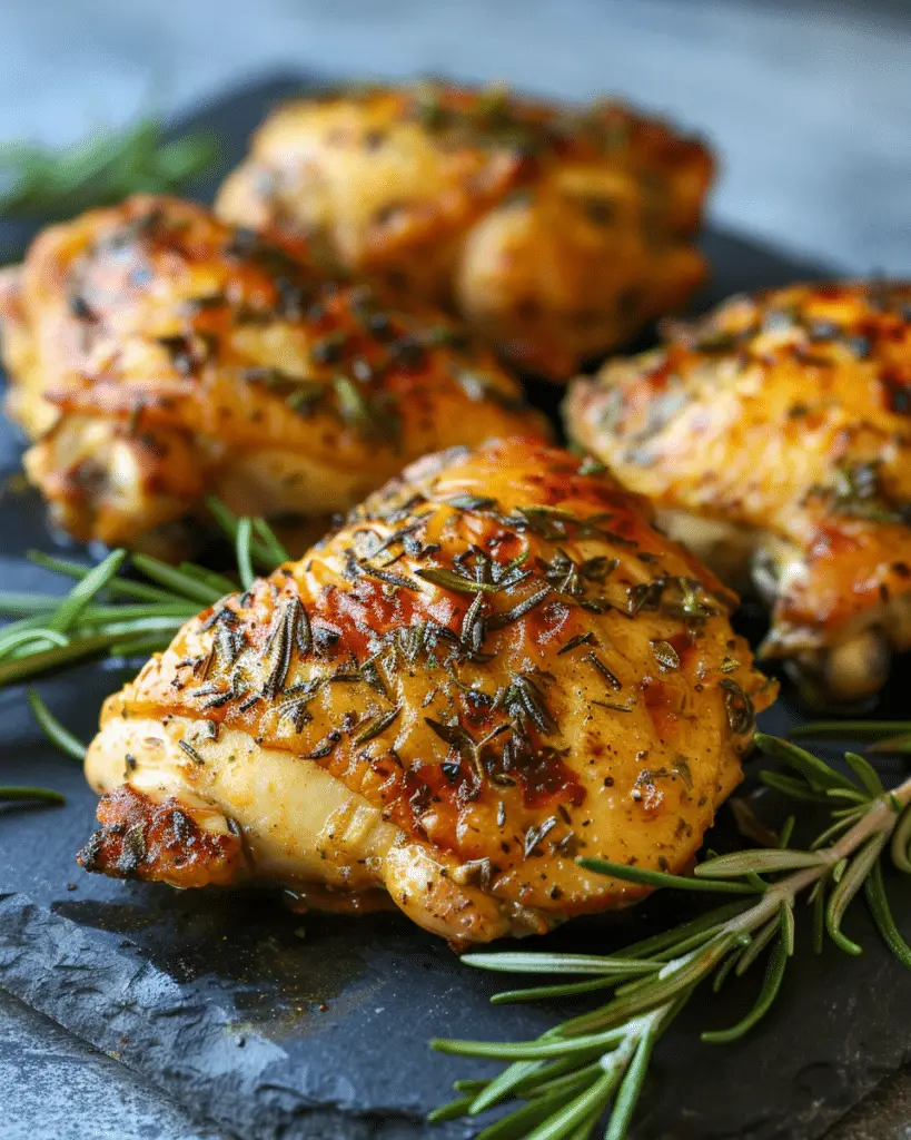 Delicious Rosemary Dijon Chicken
