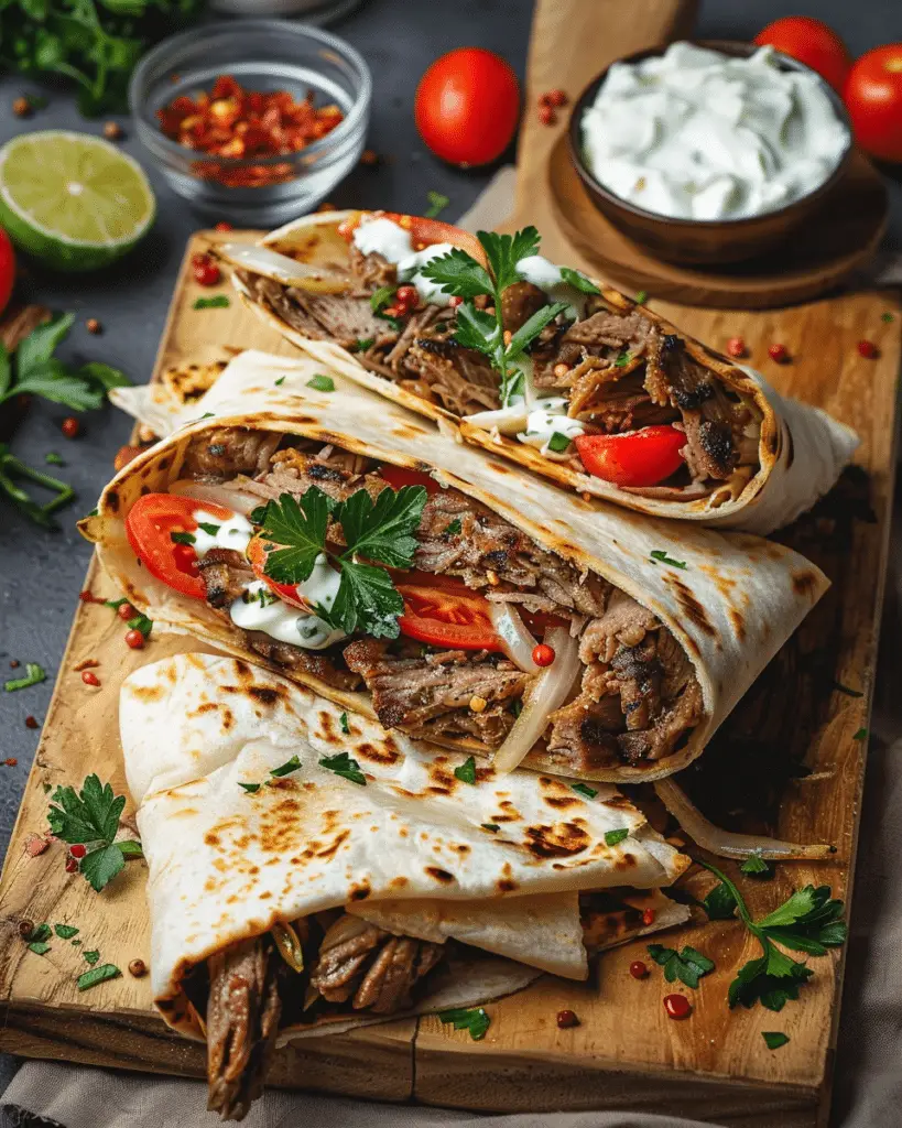 Doner Kebab Wraps