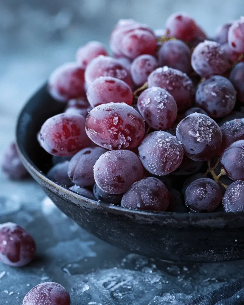 Frozen Grapes