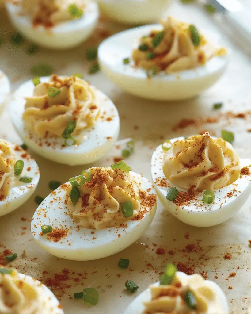 Healthy Deviled Eggs