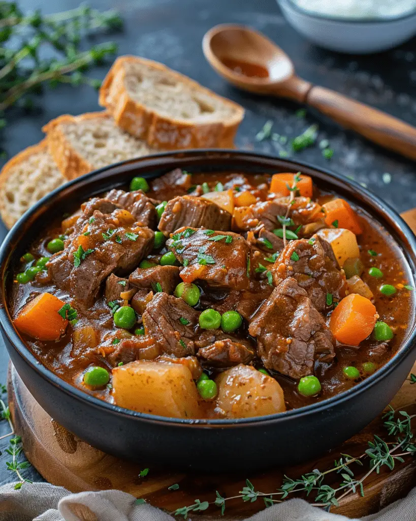 Hearty Crockpot Beef Stew