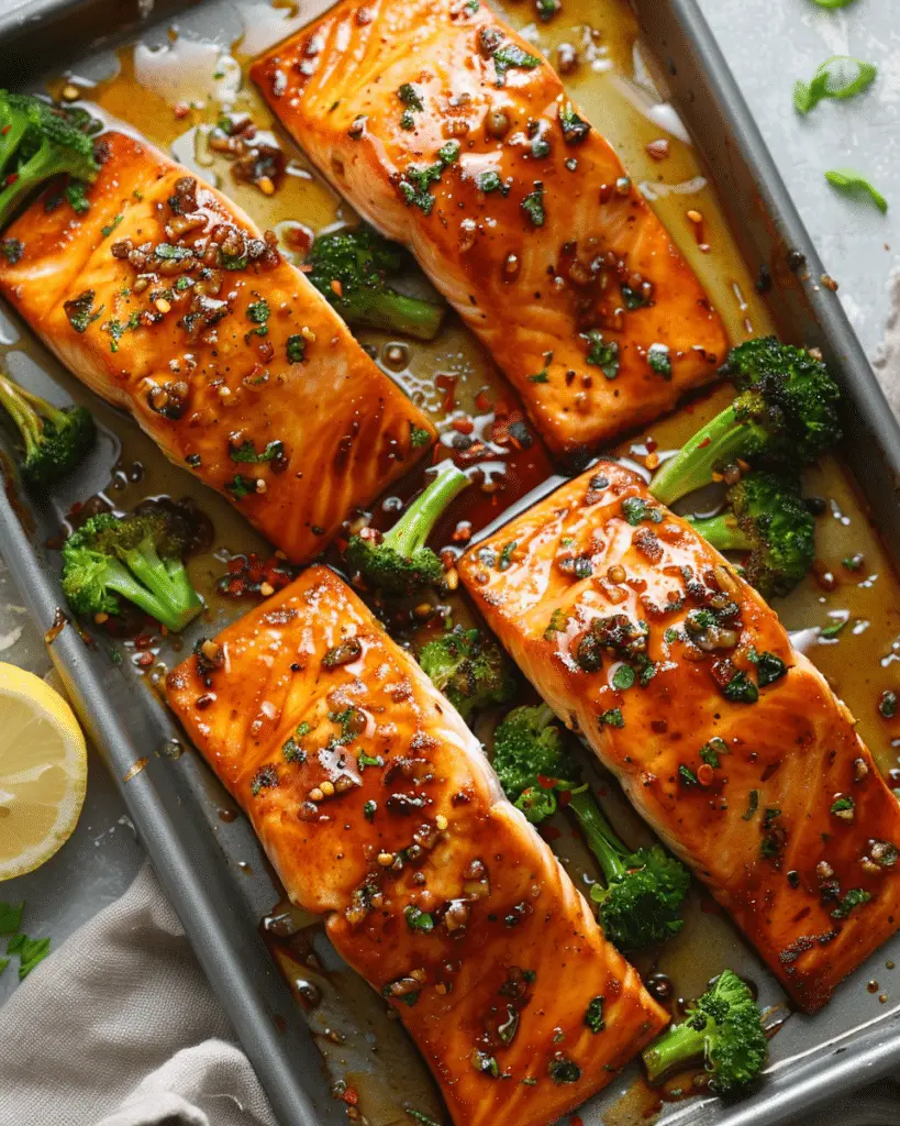 Honey Garlic Salmon