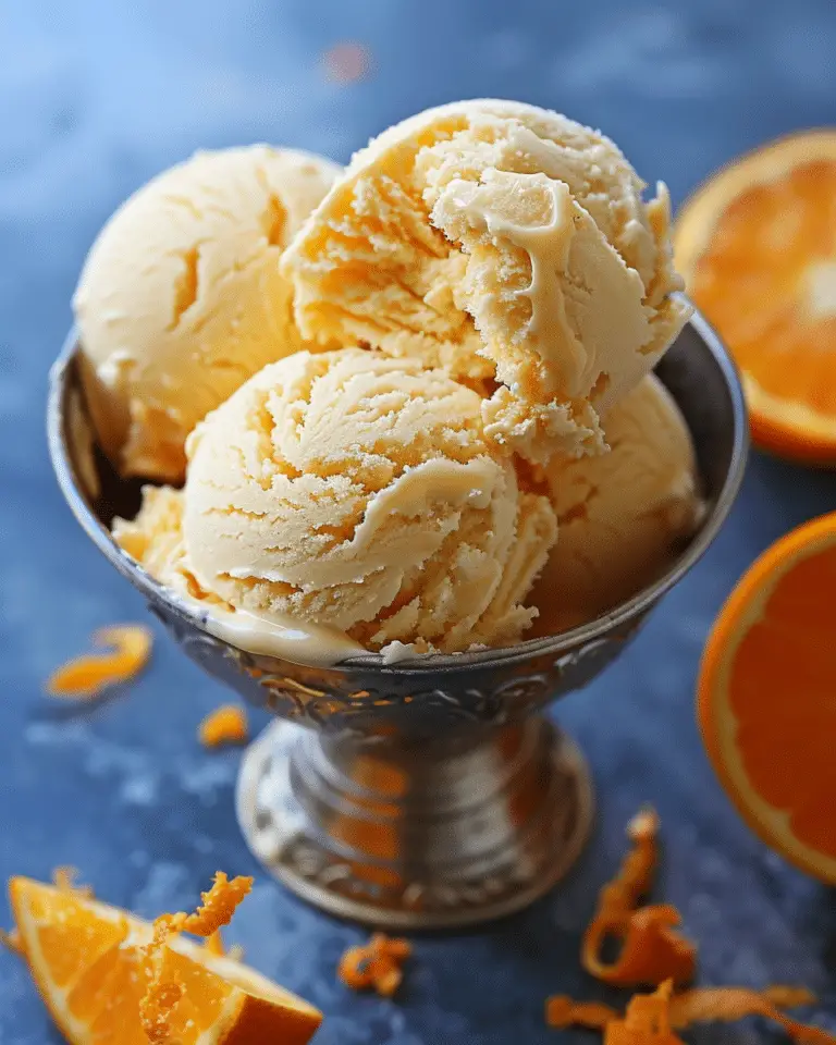 Orange Crush Sherbet