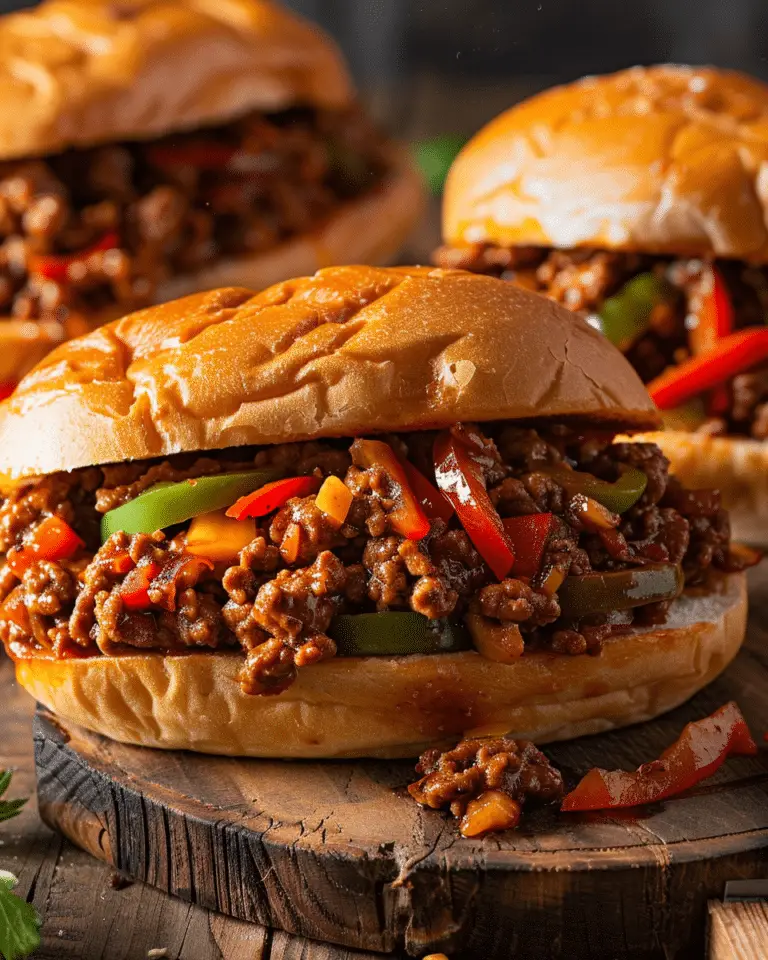 Philly Cheesesteak Sloppy Joes