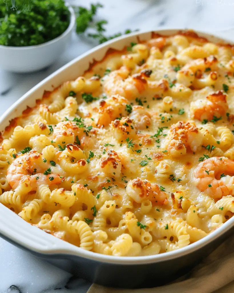 Seafood Mac and Cheese