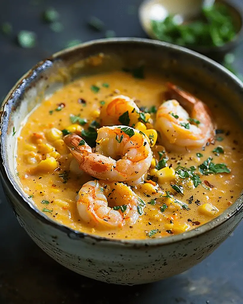 Shrimp and Corn Soup