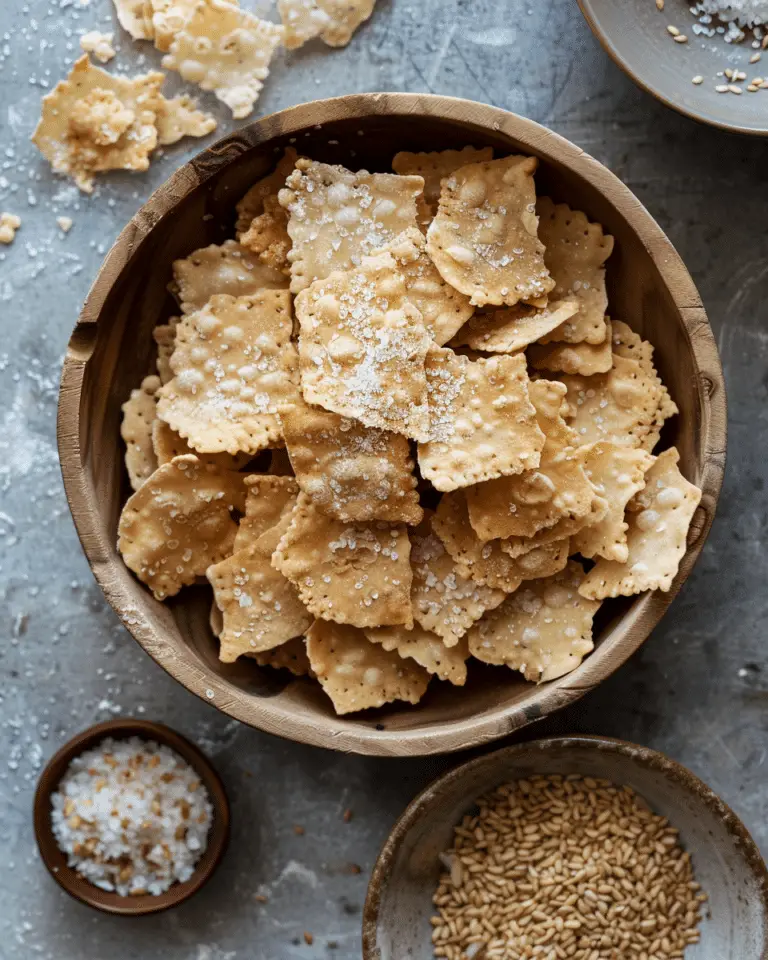 Sourdough Discard Crackers