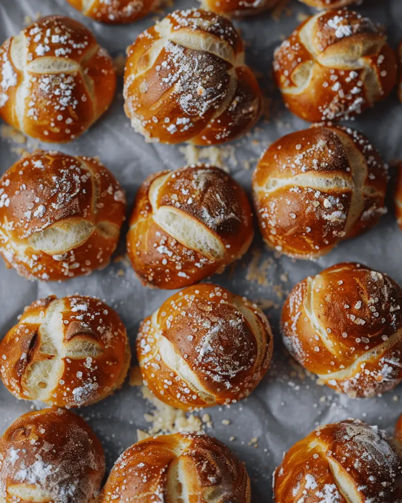 Sourdough Discard Pretzel Bites