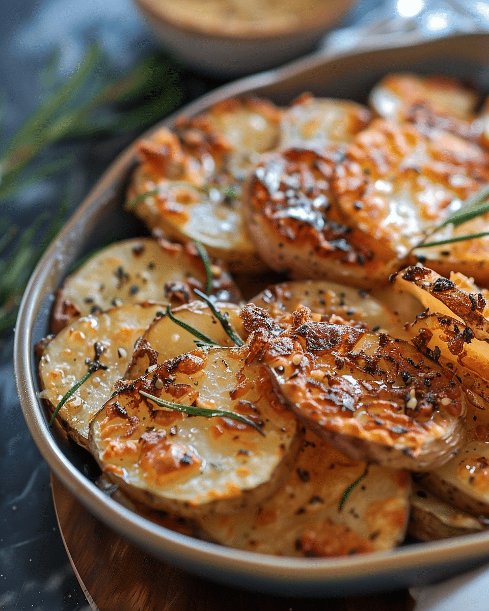 Air Fryer Sliced Potatoes
