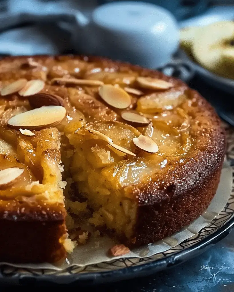 Almond Cardamom Cake