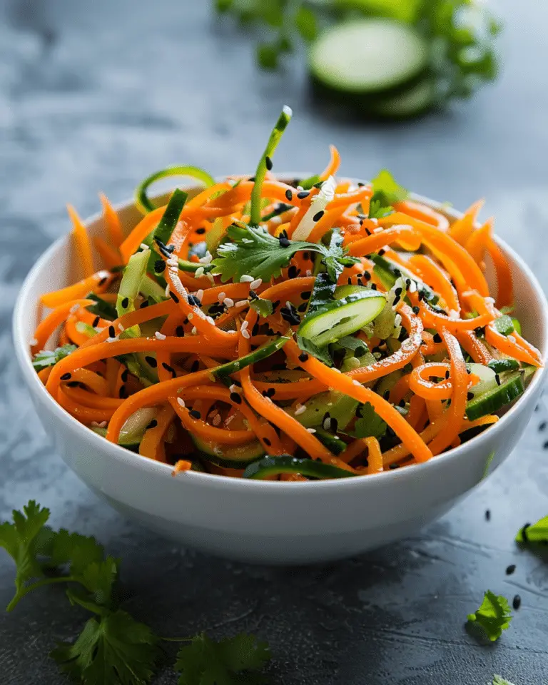 Asian Cucumber Carrot Salad