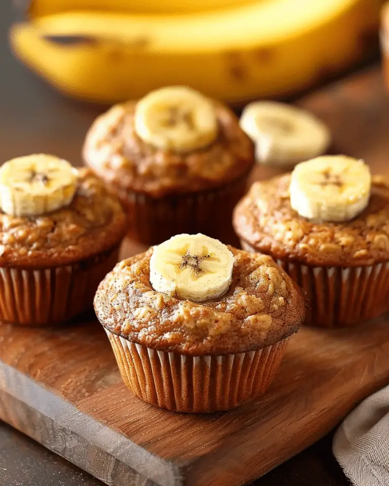 Banana Oat Baby Muffins