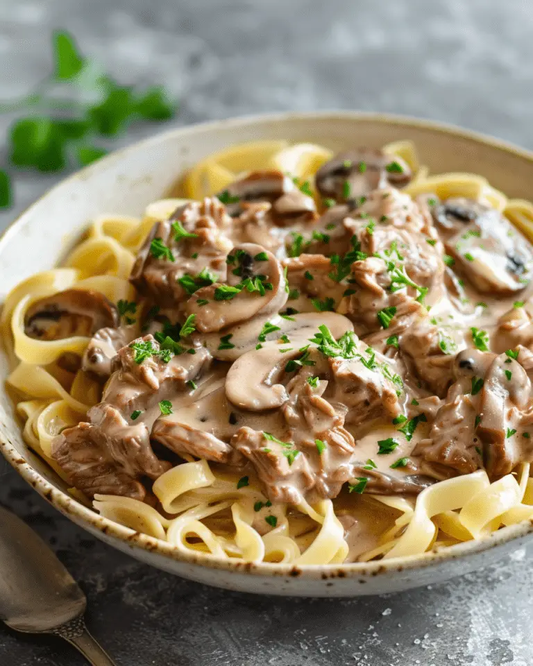 Beef Stroganoff