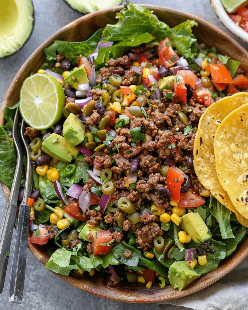 Beef Taco Salad