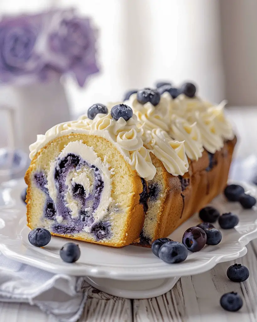 Blueberry Cream Cheese Loaf