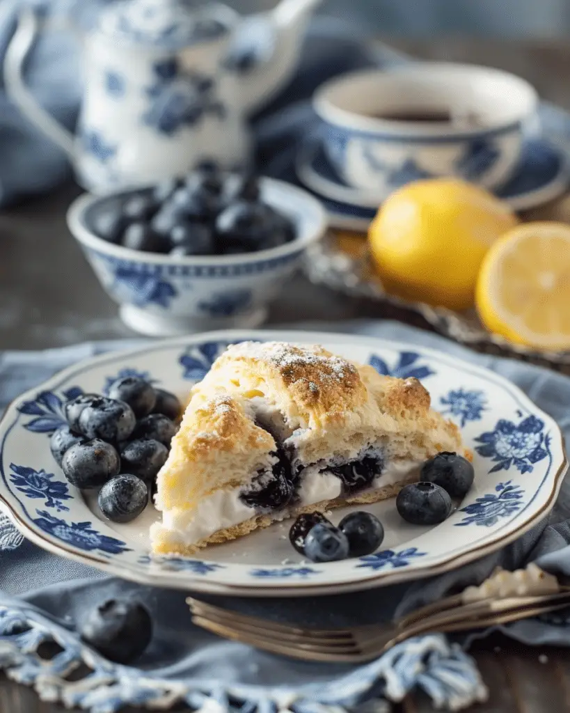 Blueberry Greek Yogurt Scones