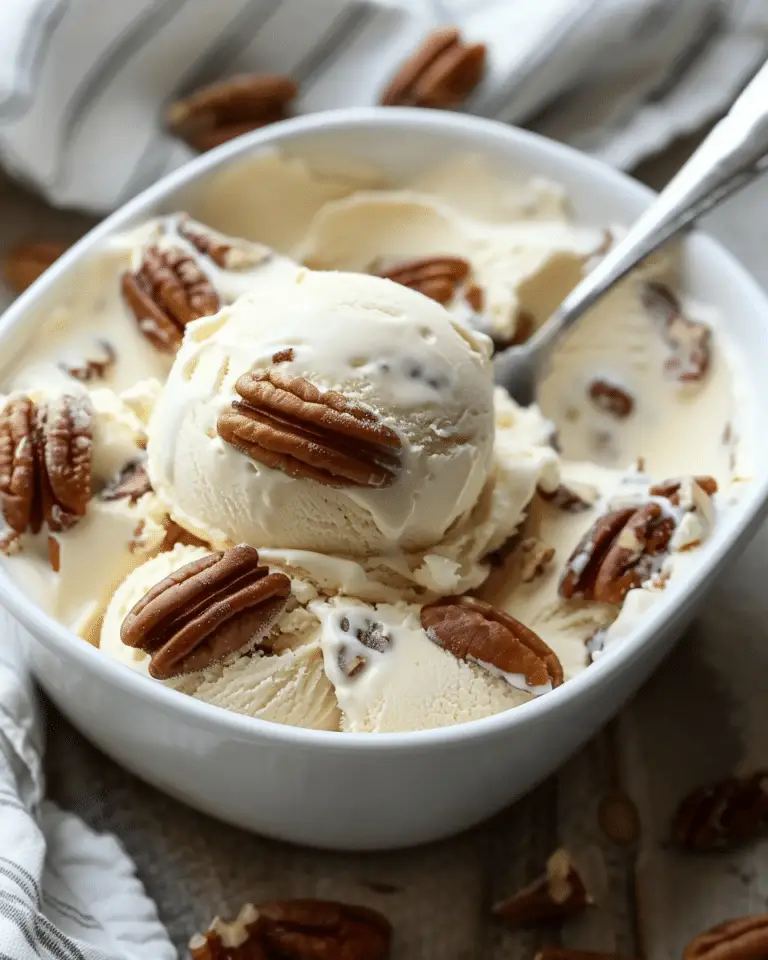 Butter Pecan Ice Cream