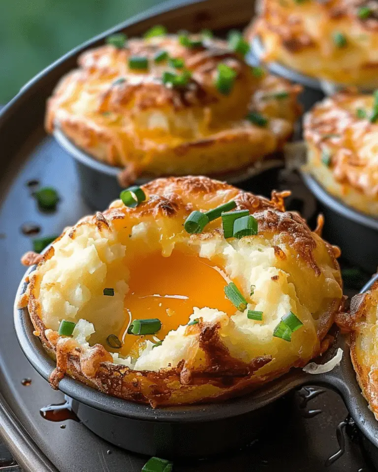 Cheesy Mashed Potato Puffs