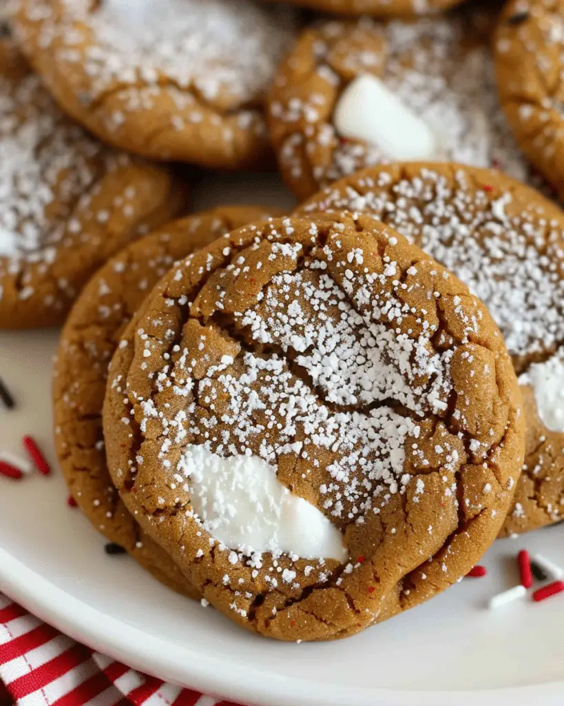 Chewy Ginger Molasses Cookies
