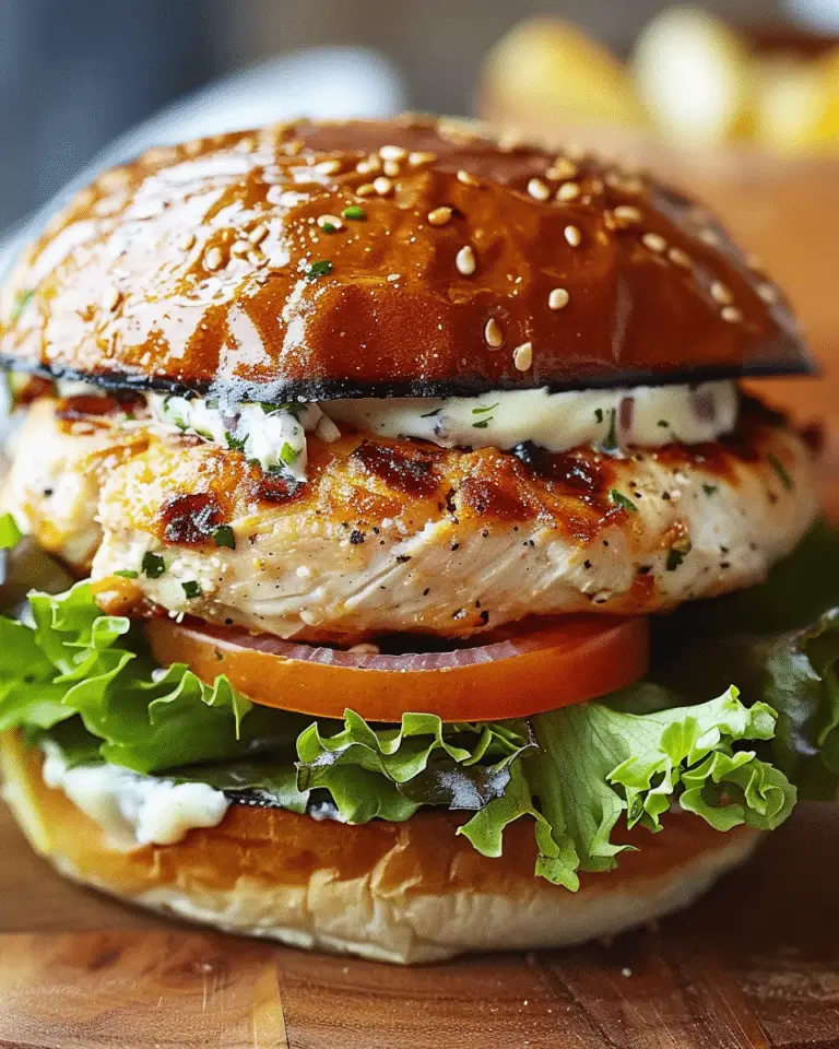 Chicken Caesar Burger