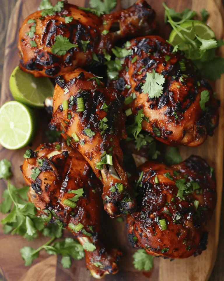 Chili Lime Grilled Chicken Drumsticks