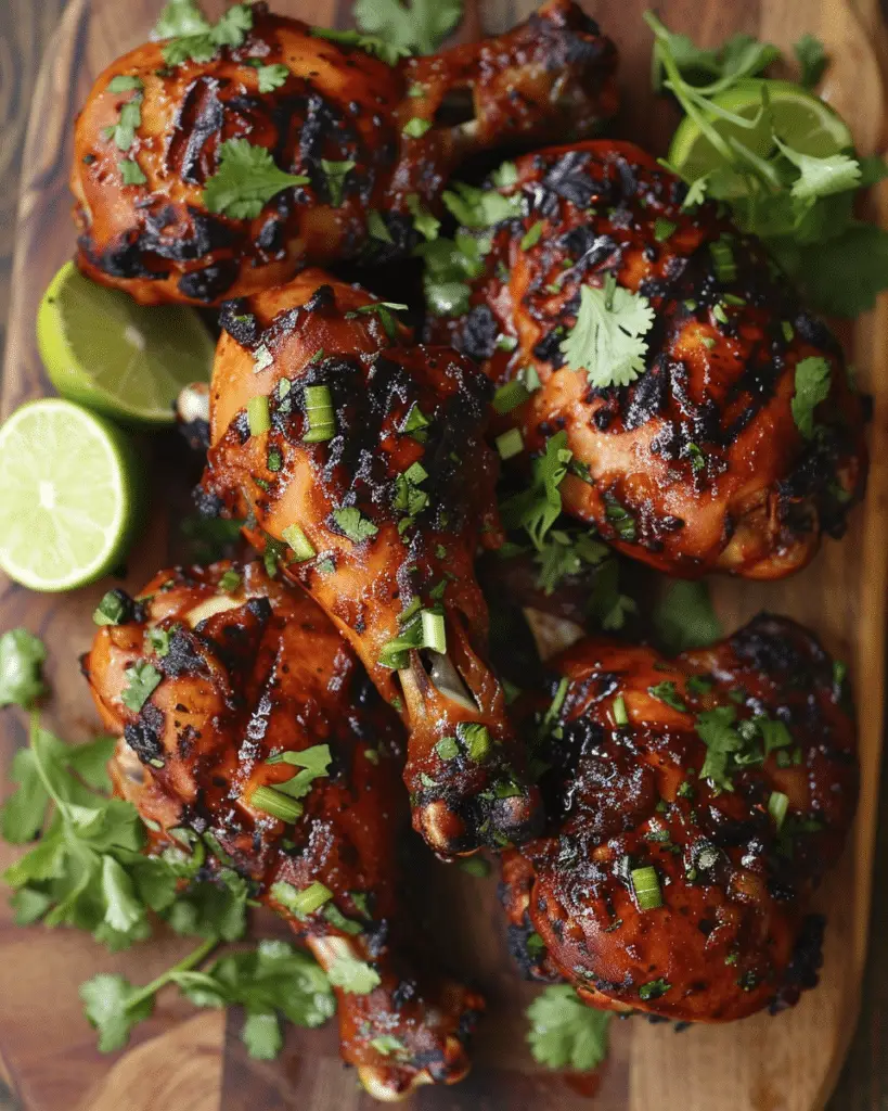 Chili Lime Grilled Chicken Drumsticks
